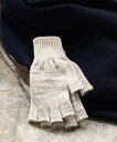 ビームス 手袋 メンズ 【SALE／40%OFF】BEAMS GeoTrowark / British Wool FingerLess Glove ビームス メン ファッション雑貨 手袋 ブラック