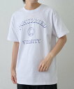 COLONY 2139 シンプルカレッジプリントTEE コロニー トゥーワンスリーナイン トップス カットソー・Tシャツ ブラック ベージュ ホワイト【送料無料】