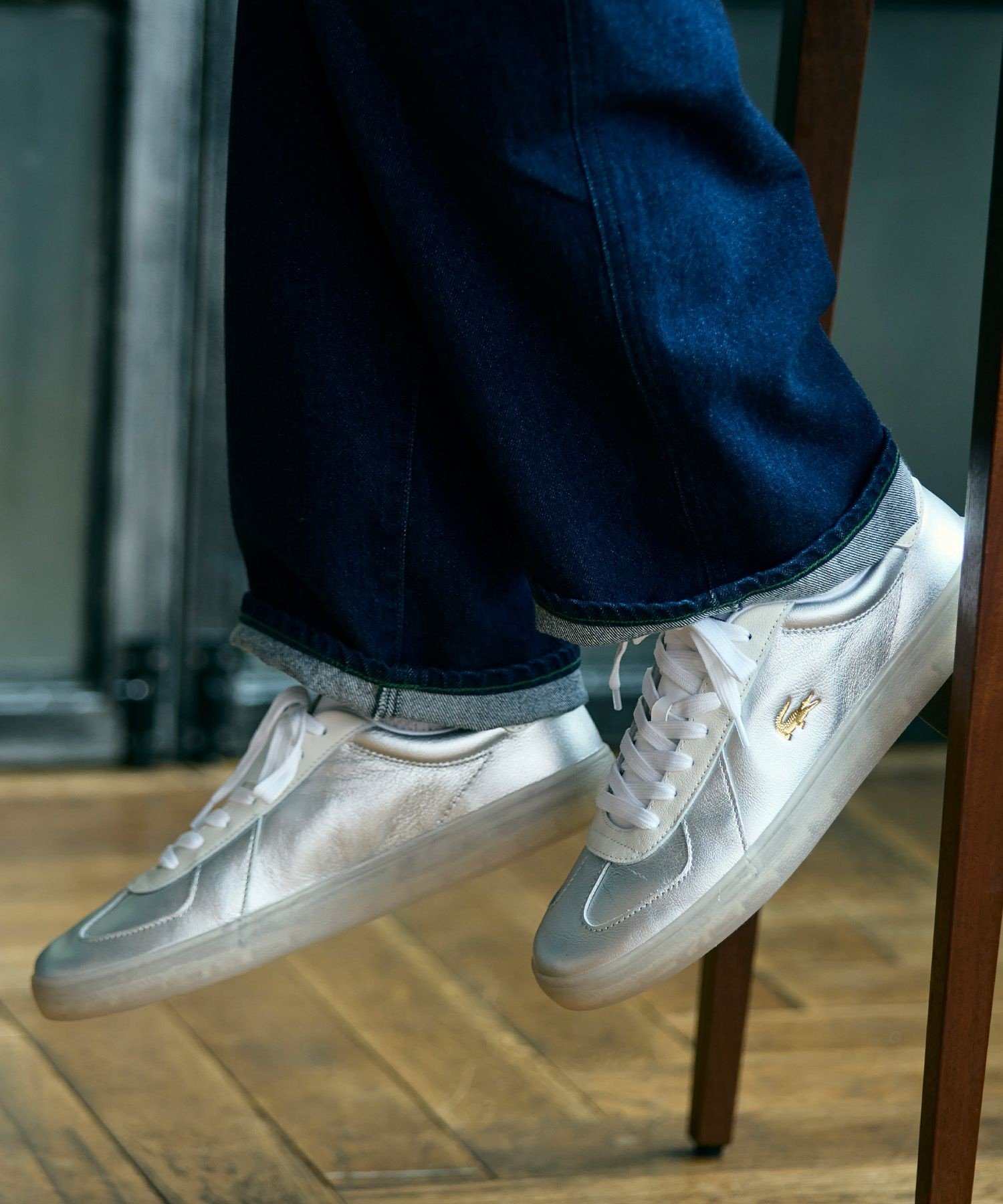 【SALE／40%OFF】LACOSTE メンズ BASESHOT PRO 225 1 SMA ラコステ シューズ・靴 スニーカー シルバー【送料無料】