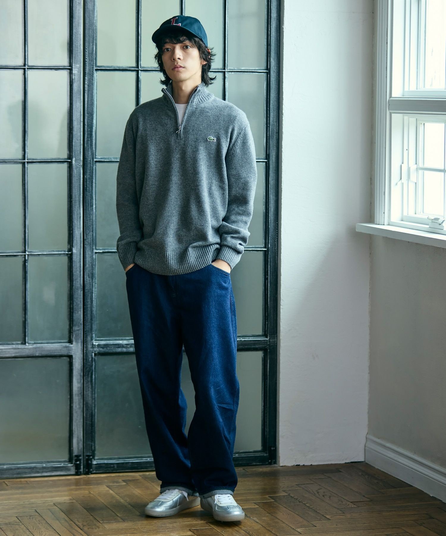 【SALE／40%OFF】LACOSTE メンズ BASESHOT PRO 225 1 SMA ラコステ シューズ・靴 スニーカー シルバー【送料無料】