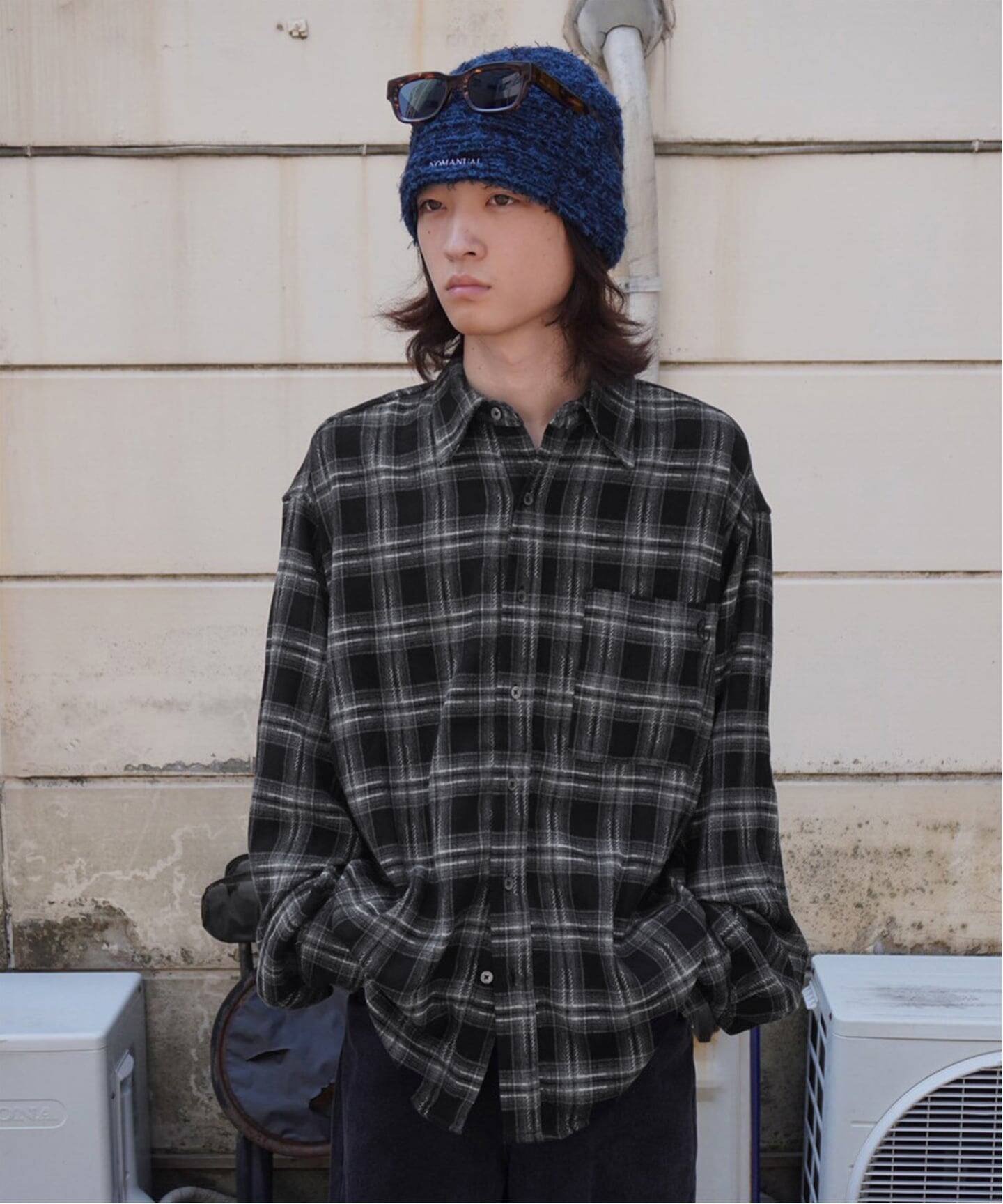 JOINT WORKS NOMANUAL/ノーマニュアルFLANNEL CHECK SHIRT ジョイントワークス トップス シャツ・ブラ..