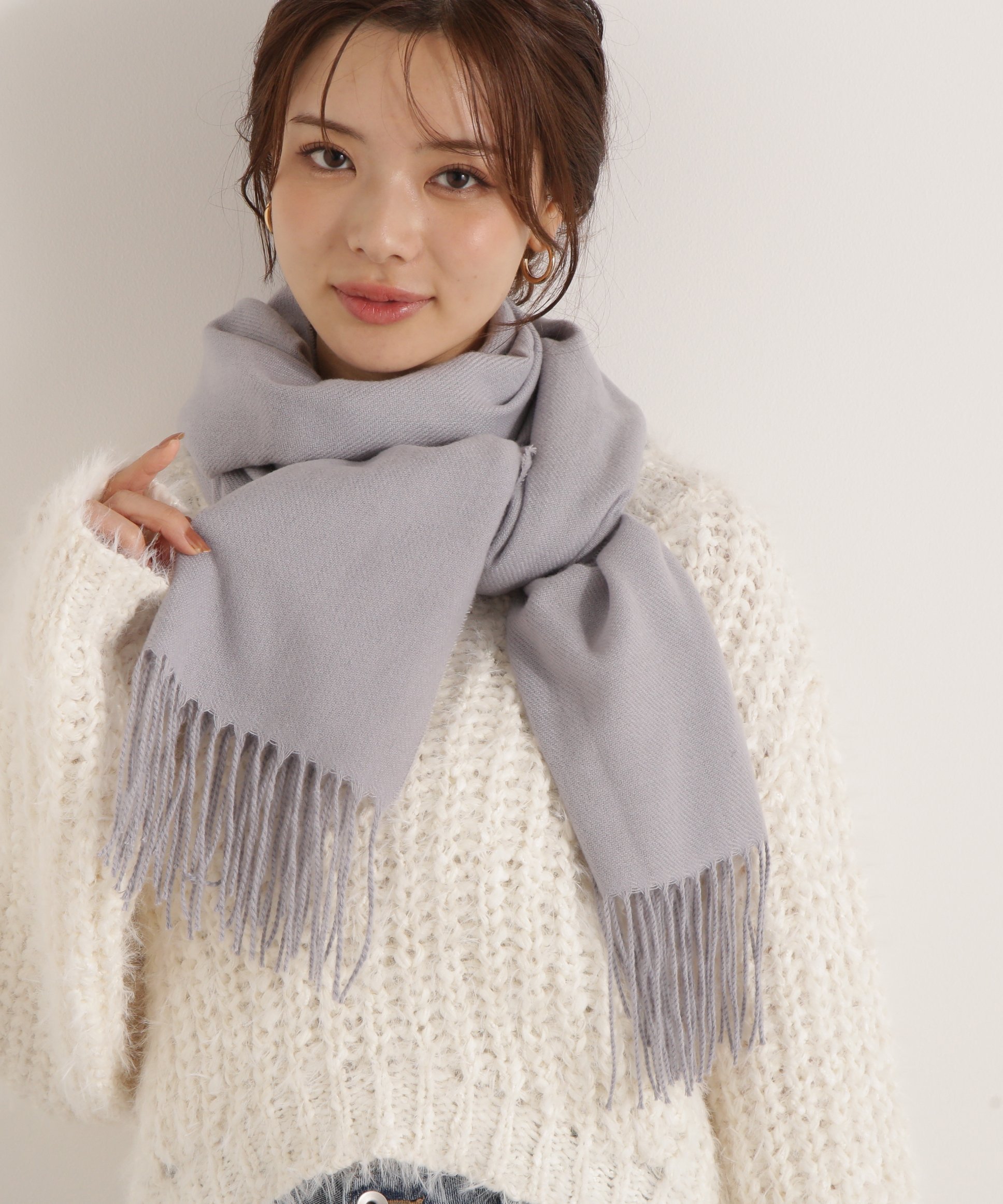 PROPORTION BODY DRESSING ツイル無地ストール プロポーションボディドレッシング ファッション雑貨 そ..