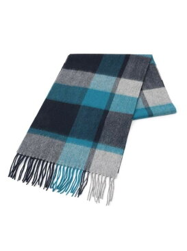 【SALE/50%OFF】TAKEO KIKUCHI カシミヤ ブロックチェック マフラー タケオキクチ ファッショングッズ ストール グリーン イエロー レッド ネイビー【送料無料】