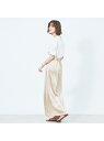 【SALE/40%OFF】Rouge vif la cle サスペンダー付きマーメイドスカート ルージュ・ヴィフ ラクレ スカート ロング・マキシスカート ベージュ グリーン【送料無料】