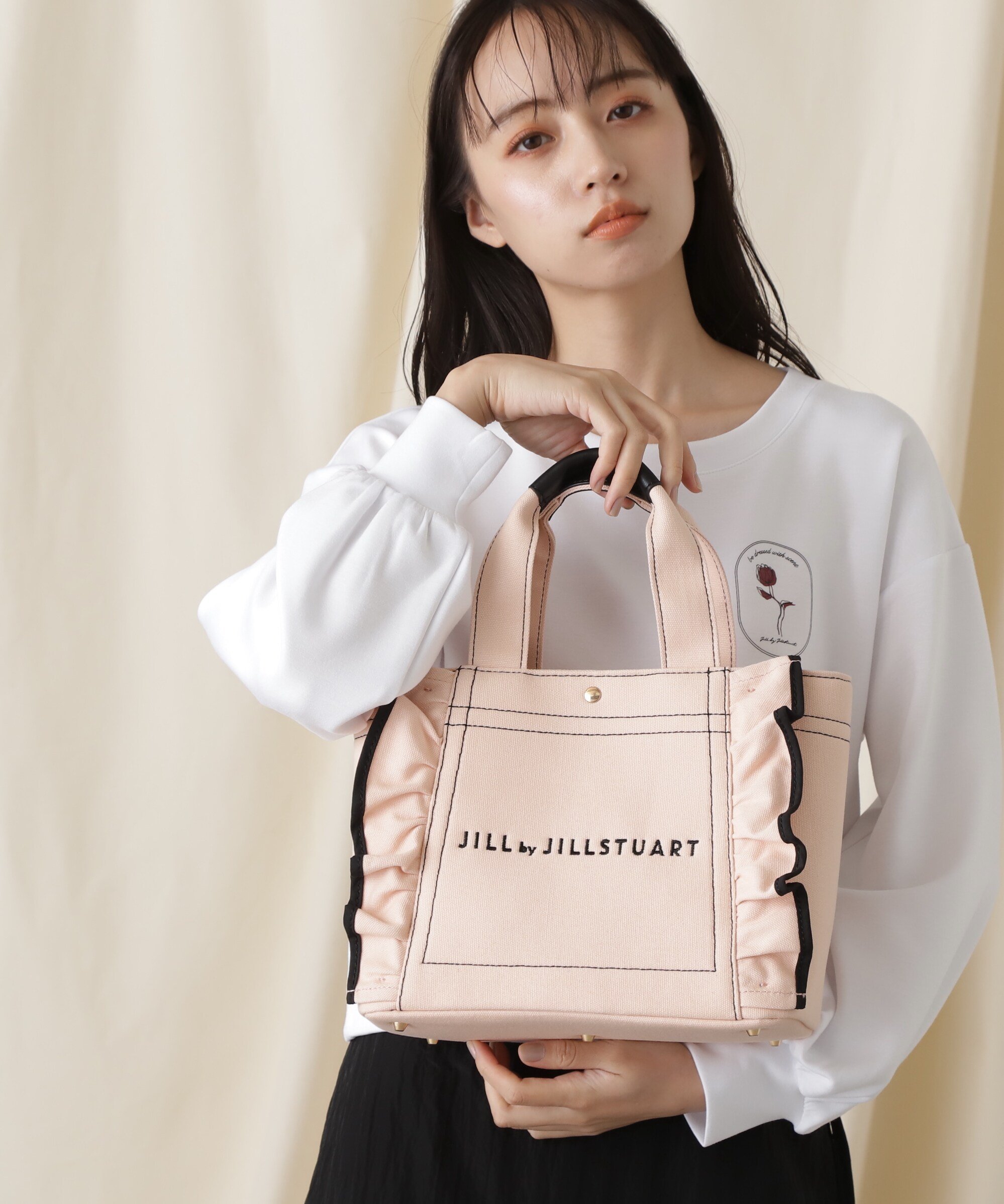 JILL by JILL STUART フリルトートバッグ WEB限定 ジル バイ ジル スチュアート バッグ その他のバッグ【送料無料】