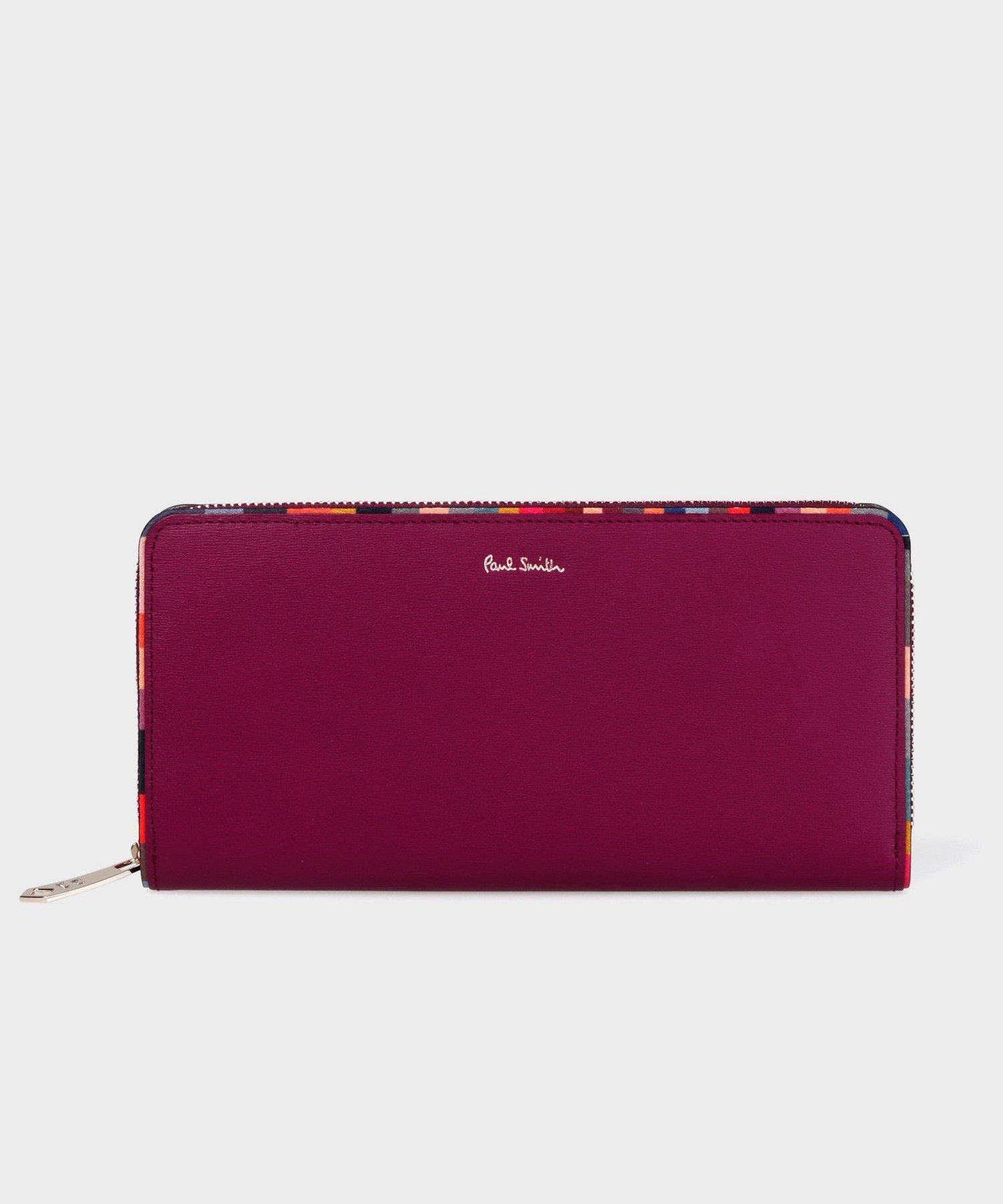 ポール・スミス 長財布 レディース 【SALE／50%OFF】Paul Smith 【公式】スワールトリム ラウンドジップ長財布 ポール・スミス　アウトレット 財布・ポーチ・ケース 財布 パープル【送料無料】