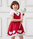 any FAM KIDS 【カードキャプターさくら*any FAM】オープニング衣装風ワンピース (クリアカード編) エニィファム ワンピース・ドレス ワンピース レッド【送料無料】(4)