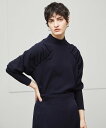 【SALE/30%OFF】BEIGE, 【洗える・GISELe 12月号掲載】FLEUR / ギャザーブラウス ベイジ, トップス シャツ・ブラウス ネイビー ベージュ【送料無料】
