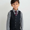 【SALE/15%OFF】branshes 【フォーマル】ギンガムチェックシャツ ブランシェス トップス シャツ・ブラウス ブラック