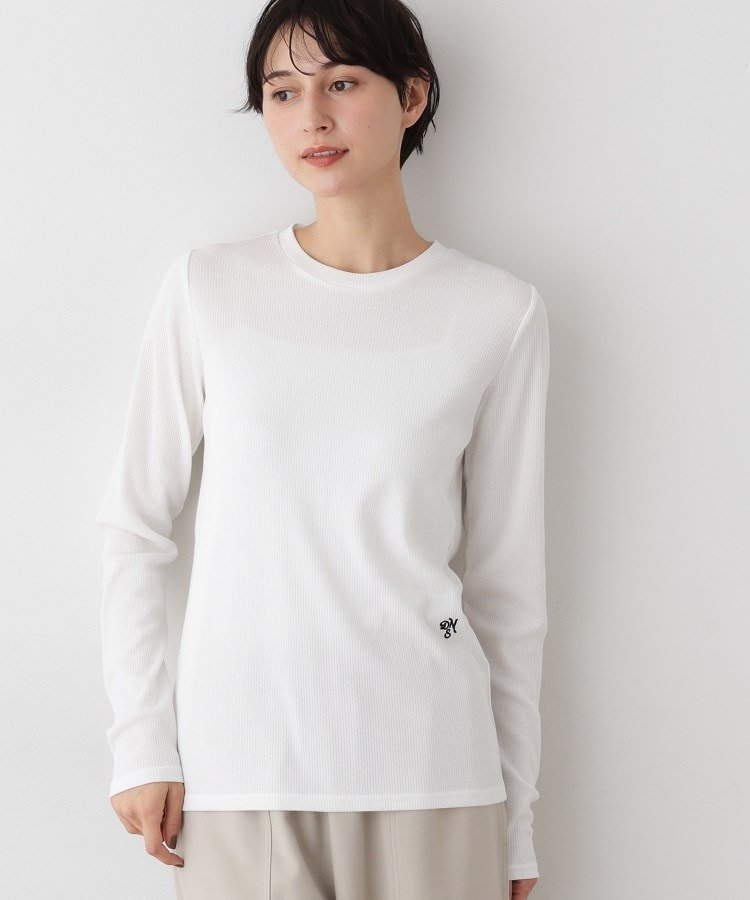 【SALE／10%OFF】Dessin 【吸湿発熱/抗菌防臭】ジンジャー混クルーネックプルオーバー デッサン トップ..