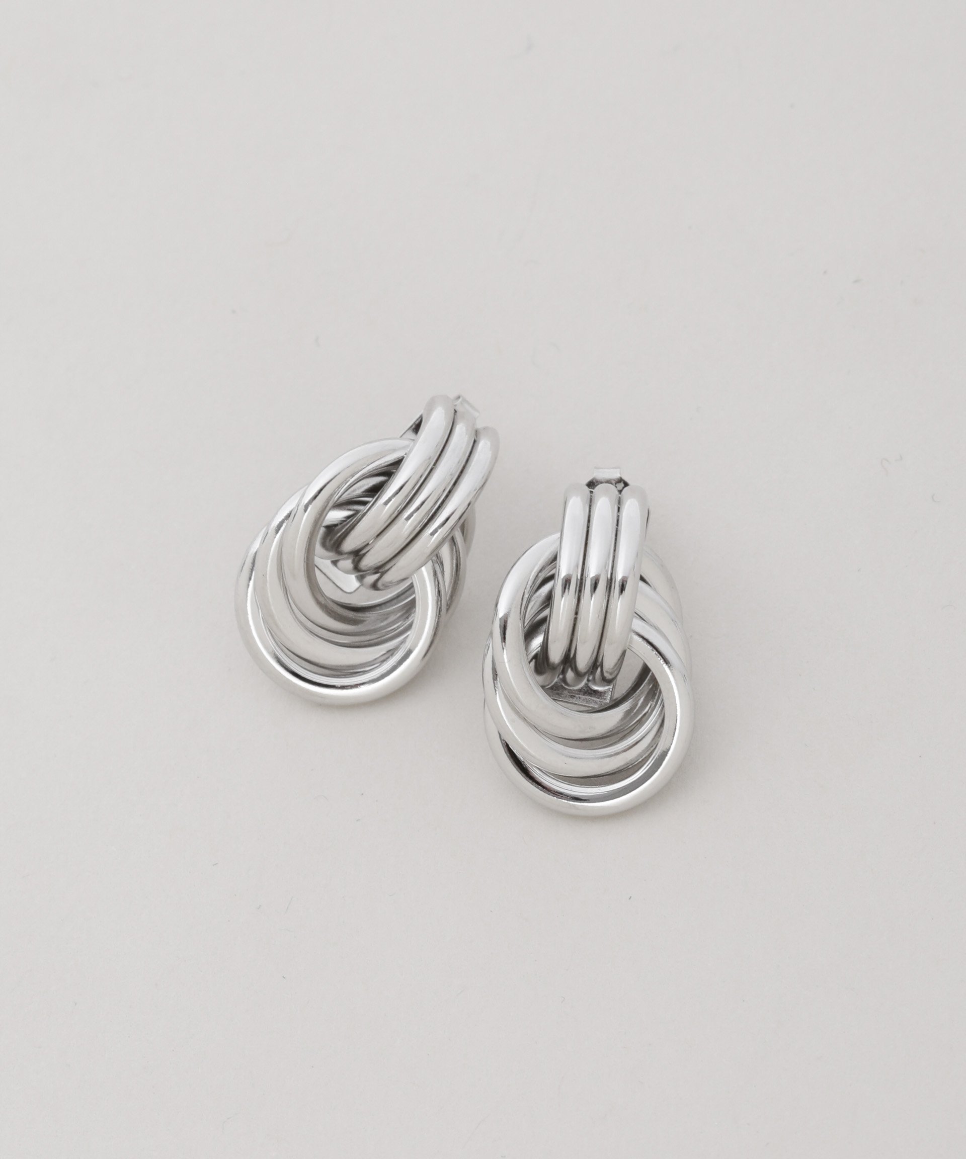 【SALE／30%OFF】NANO universe クロスリングピアス ナノユニバース アクセサリー・腕時計 ピアス シルバー stylife-15613235 Rakuten Fashion サンプル画像2