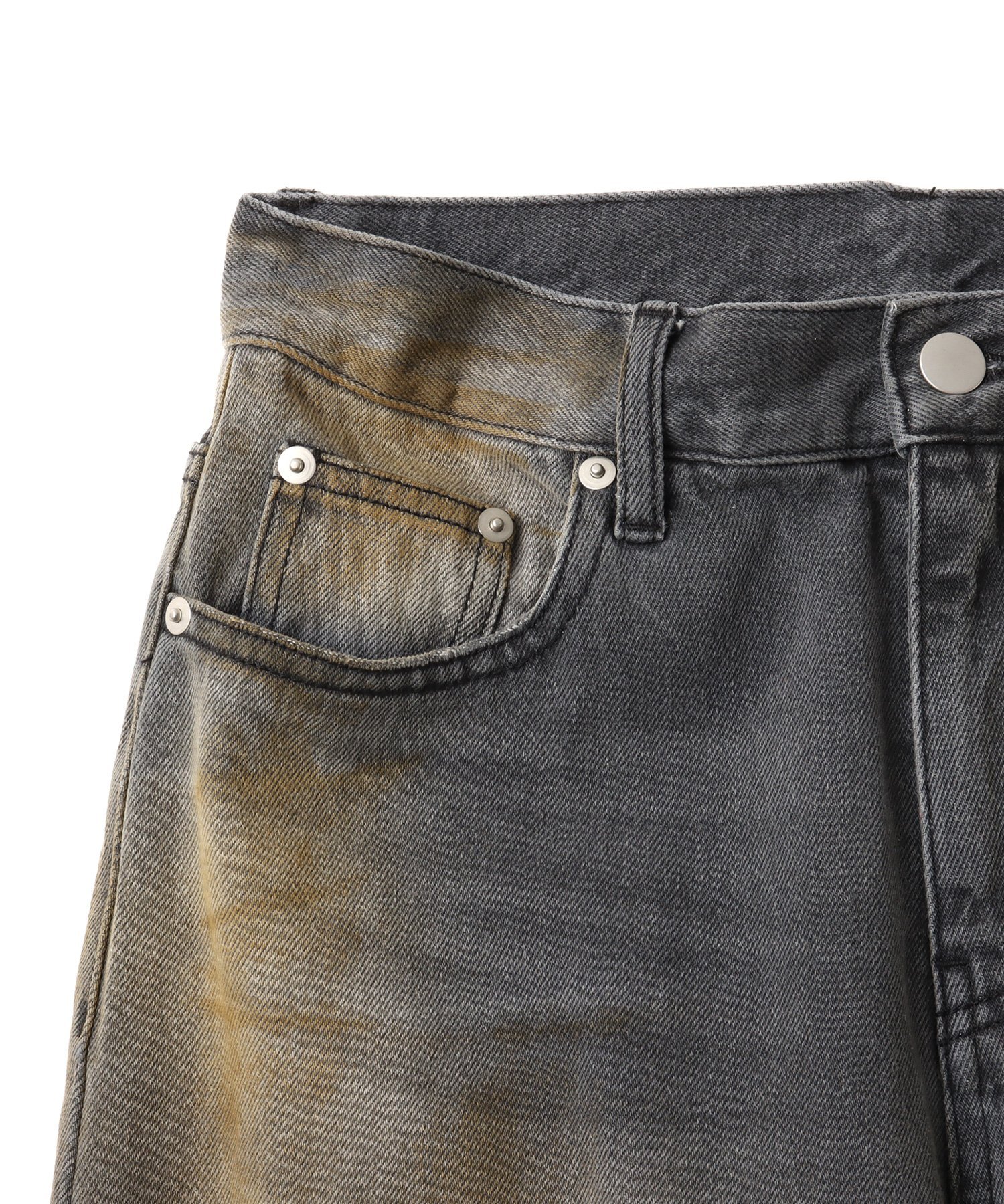 atmos pink atmos pink Vintage Finished Denim BLACK アトモス パンツ その他のパンツ ブラック