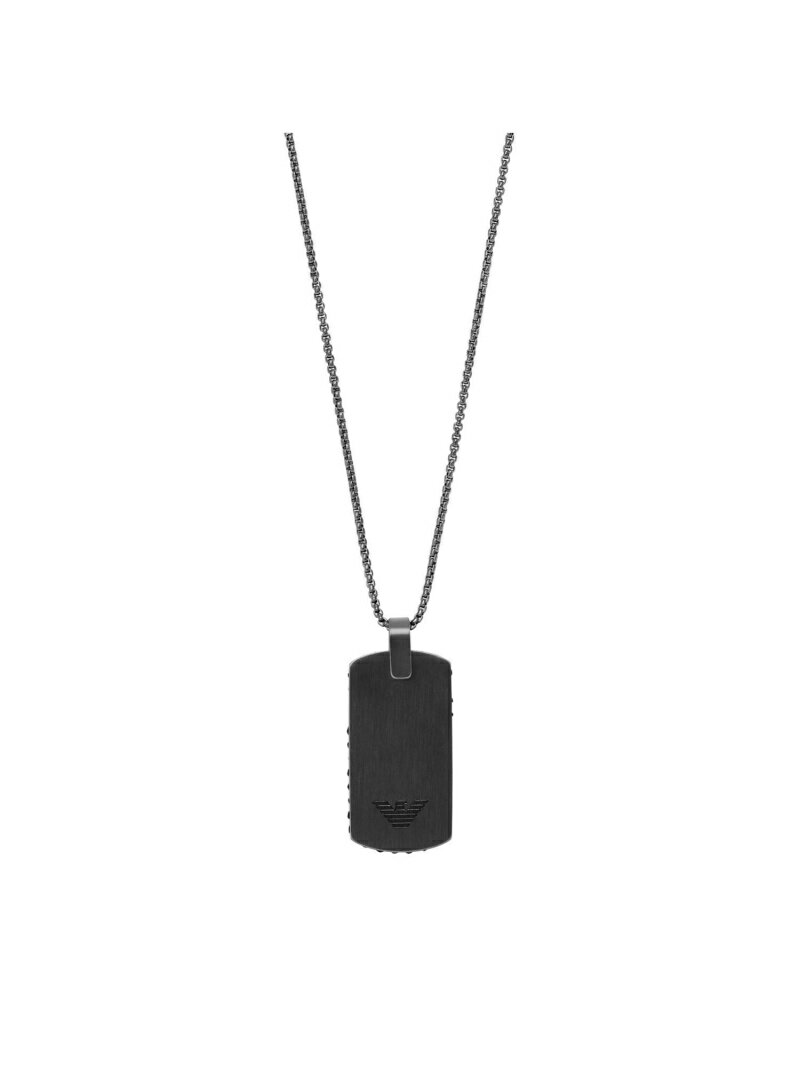 エンポリオ・アルマーニ 腕時計（メンズ） 【SALE／50%OFF】EMPORIO ARMANI EMPORIO ARMANI/(M)NECKLACE EGS2847060 ウォッチステーションインターナショナル アクセサリー・腕時計 ネックレス グレー【送料無料】