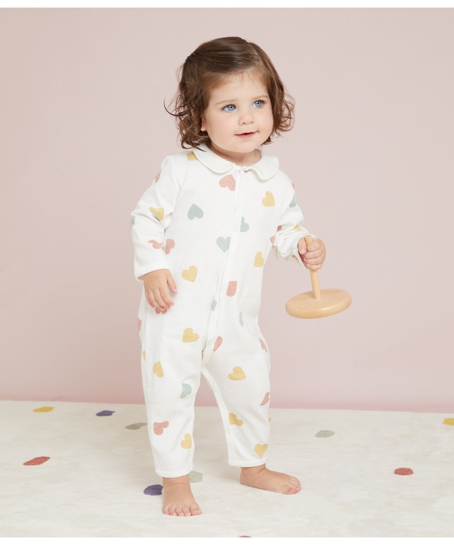 プチバトー ベビー服 男の子 PETIT BATEAU プリント足なしロンパース プチバトー マタニティウェア・ベビー用品 ロンパース・カバーオール ホワイト【送料無料】