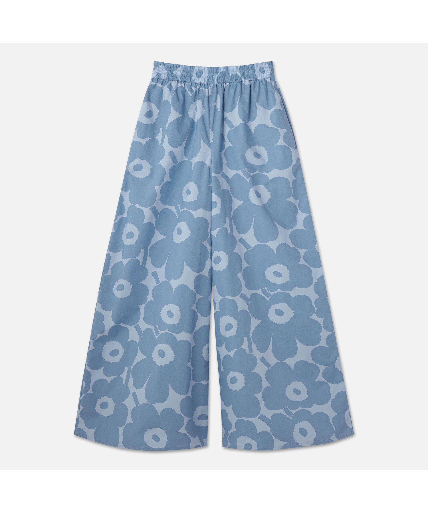 【SALE／30%OFF】Marimekko Kohti Unikko cotton poplin パンツ マリメッコ パンツ その他のパンツ ブルー【送料無料】