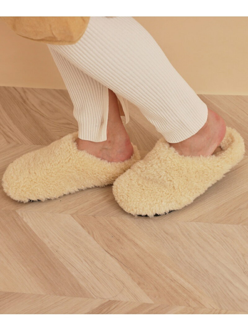 【SALE／70%OFF】SALON adam et rope' エコペルボアスリッポン サロン アダム エ ロペ シューズ・靴 スニーカー ホワイト カーキグリーン