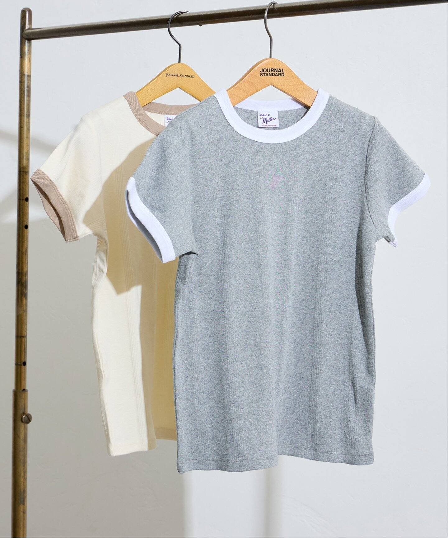 【SALE／30%OFF】JOURNAL STANDARD 別注【MILLER/ミラー】 リンガーT 2枚セット ジャーナル スタンダード トップス カットソー・Tシャツ【送料無料】のサムネイル