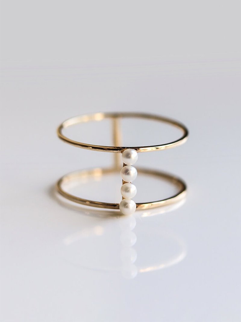 cui-cui パール リング ｜ K10YG キュイキュイ アクセサリー・腕時計 リング・指輪【送料無料】