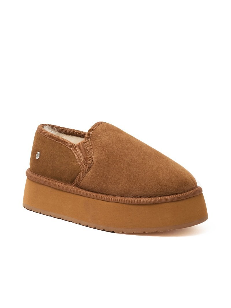 EMU Australia 【EMU Australia】 Stinger Reef Flare 厚底ムートンスリッポン エ...