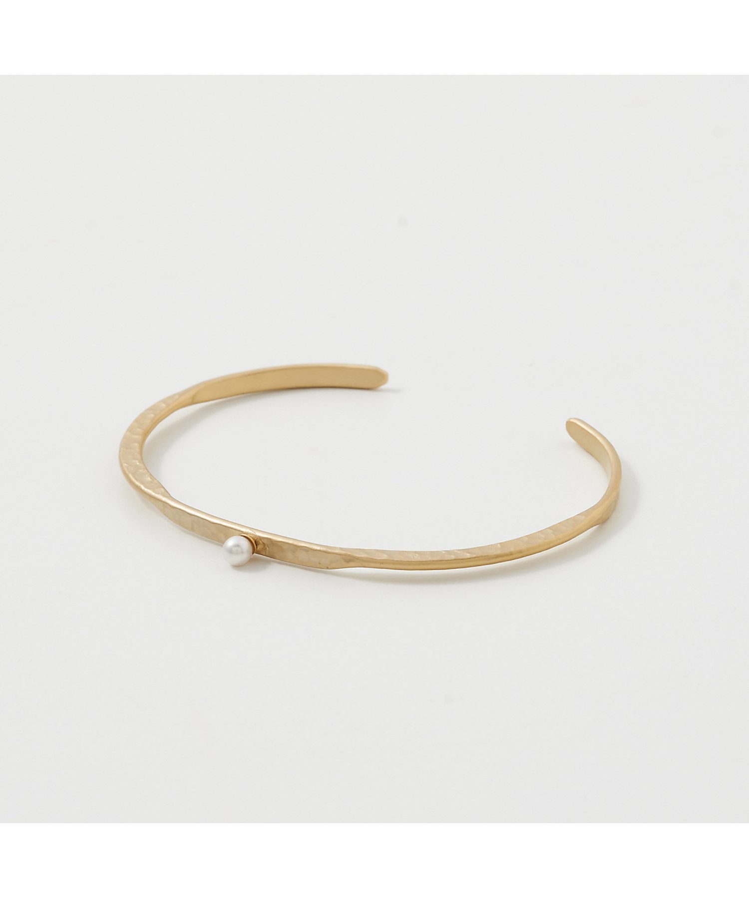 collex 【Ljud/ユード】一粒シェルパールツチメバングル コレックス アクセサリー・腕時計 ブレスレット・バングル ゴールド シルバー【送料無料】