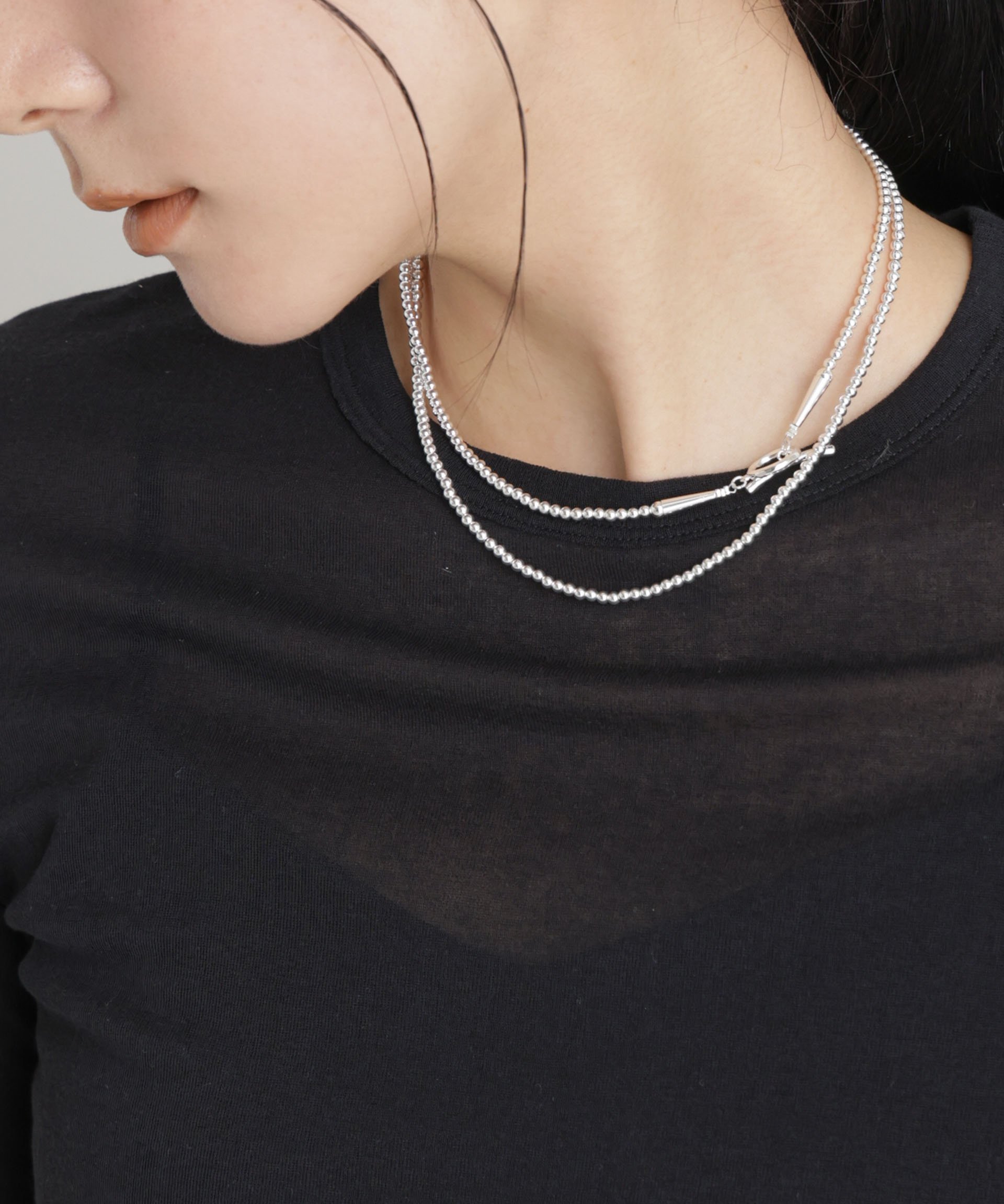 【SALE／30%OFF】NANO universe メタルボールラリエットネックレス ナノユニバース アクセサリー・腕時計 ネックレス シルバー【送料無料】 stylife-15613362 Rakuten Fashion サンプル画像3