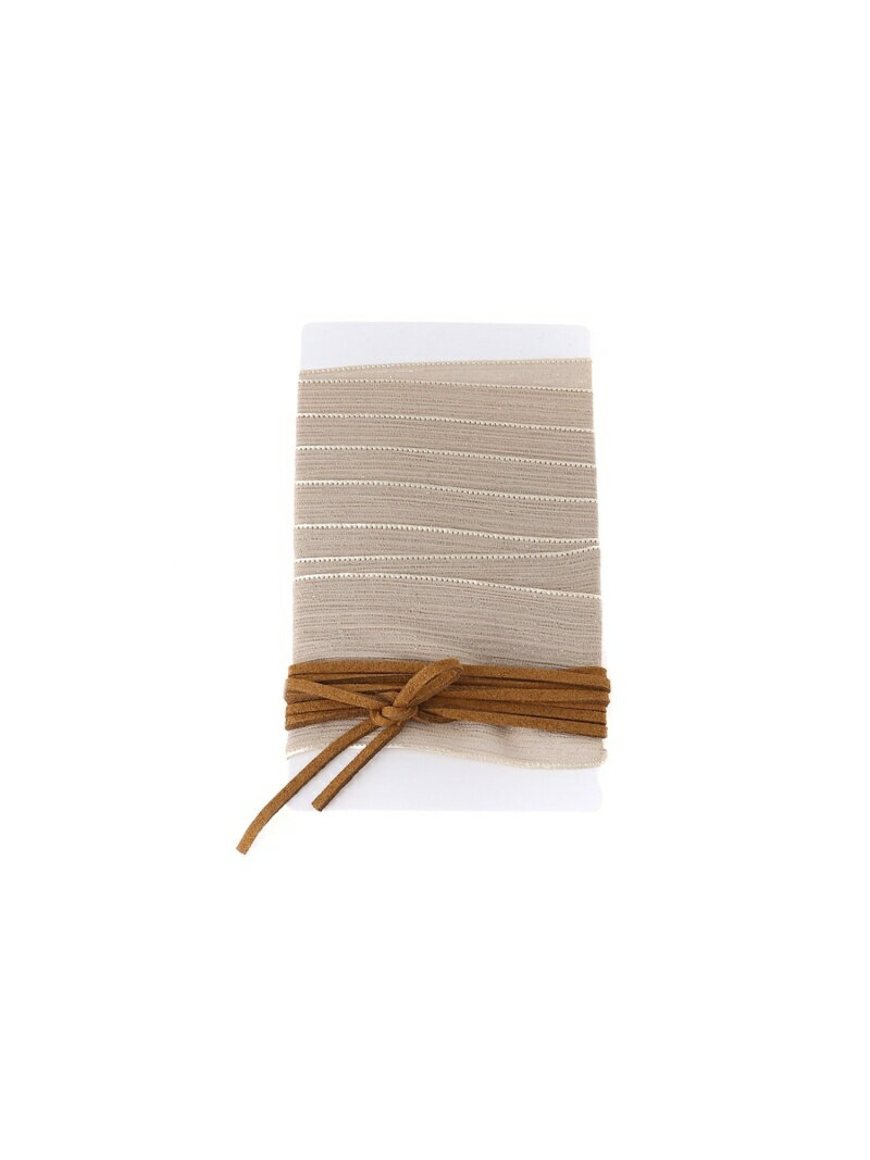 【SALE／10%OFF】WEGO (L)アレンジリボン ウィゴー 帽子/ヘア小物 ヘアゴム ホワイト ブラウンのサムネイル