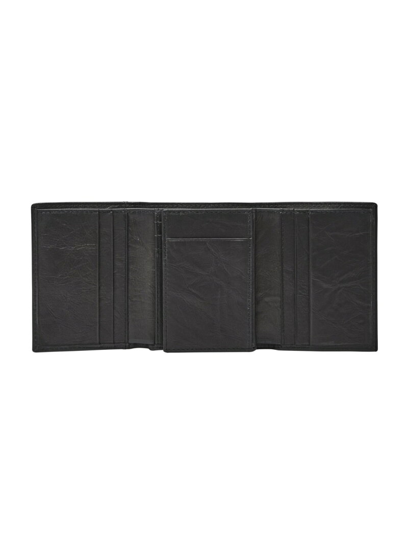 FOSSIL/(M)NEEL TRIFOLD ML3869001 フォッシル 財布・ポーチ・ケース 財布 ブラック