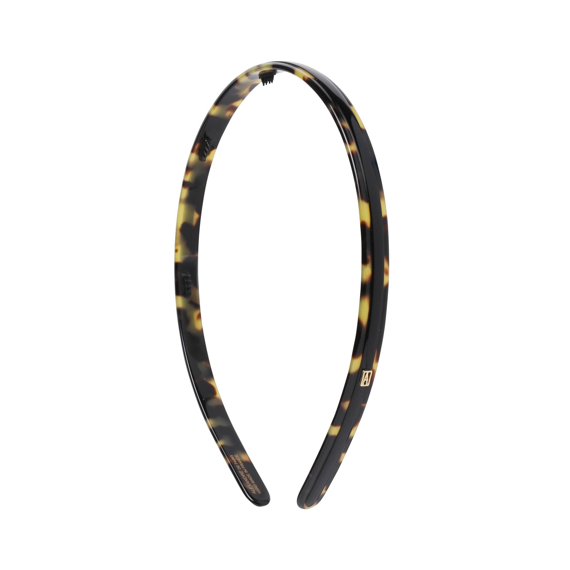 ALEXANDRE DE PARIS 【LISERAI】カチューシャ (1 cm) アレクサンドル ドゥ パリ ヘアアクセサリー カチューシャ・ヘアバンド ブラック【送料無料】