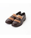 【SALE/50%OFF】Au BANNISTER ●TEMPERATE 晴雨兼用ファーフリンジローファー オゥ・バニスター シューズ・靴 その他のシューズ・靴...