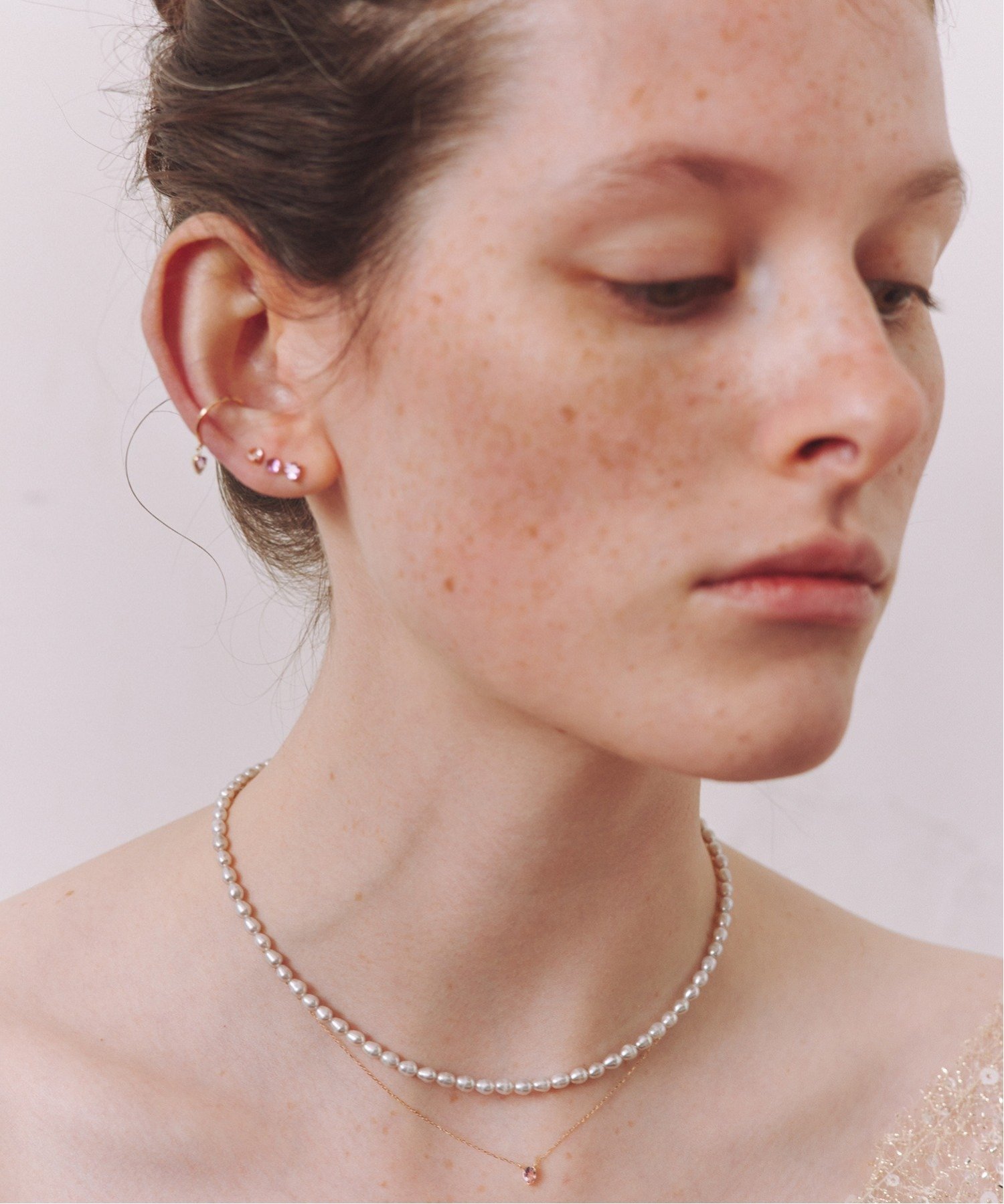 les bon bon les bon bon/taupe choker BOB462 ネックレス ギフト セットアップセブン アクセサリー・腕時計 チョーカー...