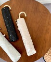【SALE/40%OFF】Me% 【晴雨兼用傘】ドットミニカサ ローリーズファーム ファッション雑貨 折りたたみ傘 ホワイト ベージュ ブラック