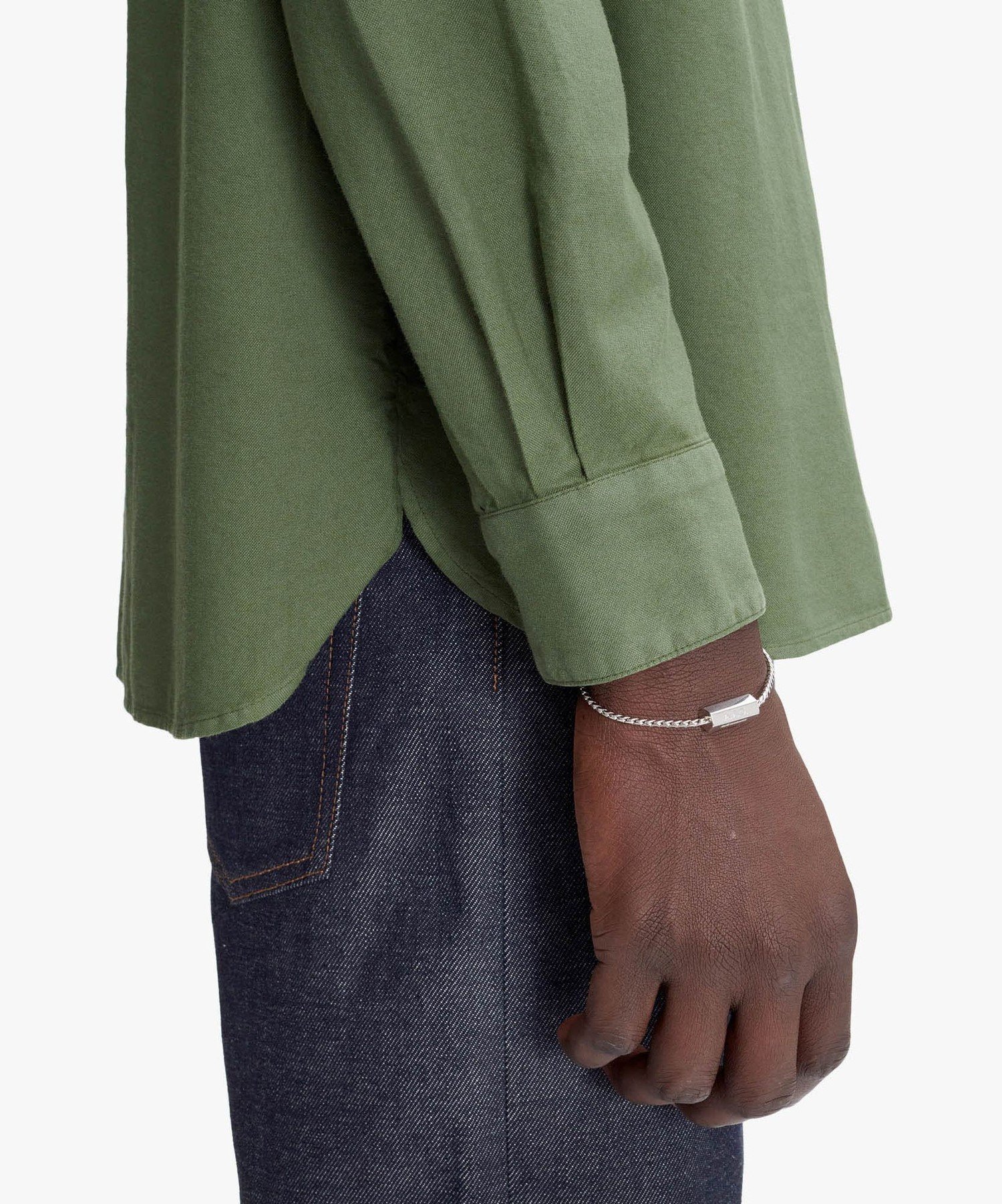 A.P.C. Angle ブレスレット アー・ぺー・セー アクセサリー・腕時計 ブレスレット・バングル シルバー【送料無料】