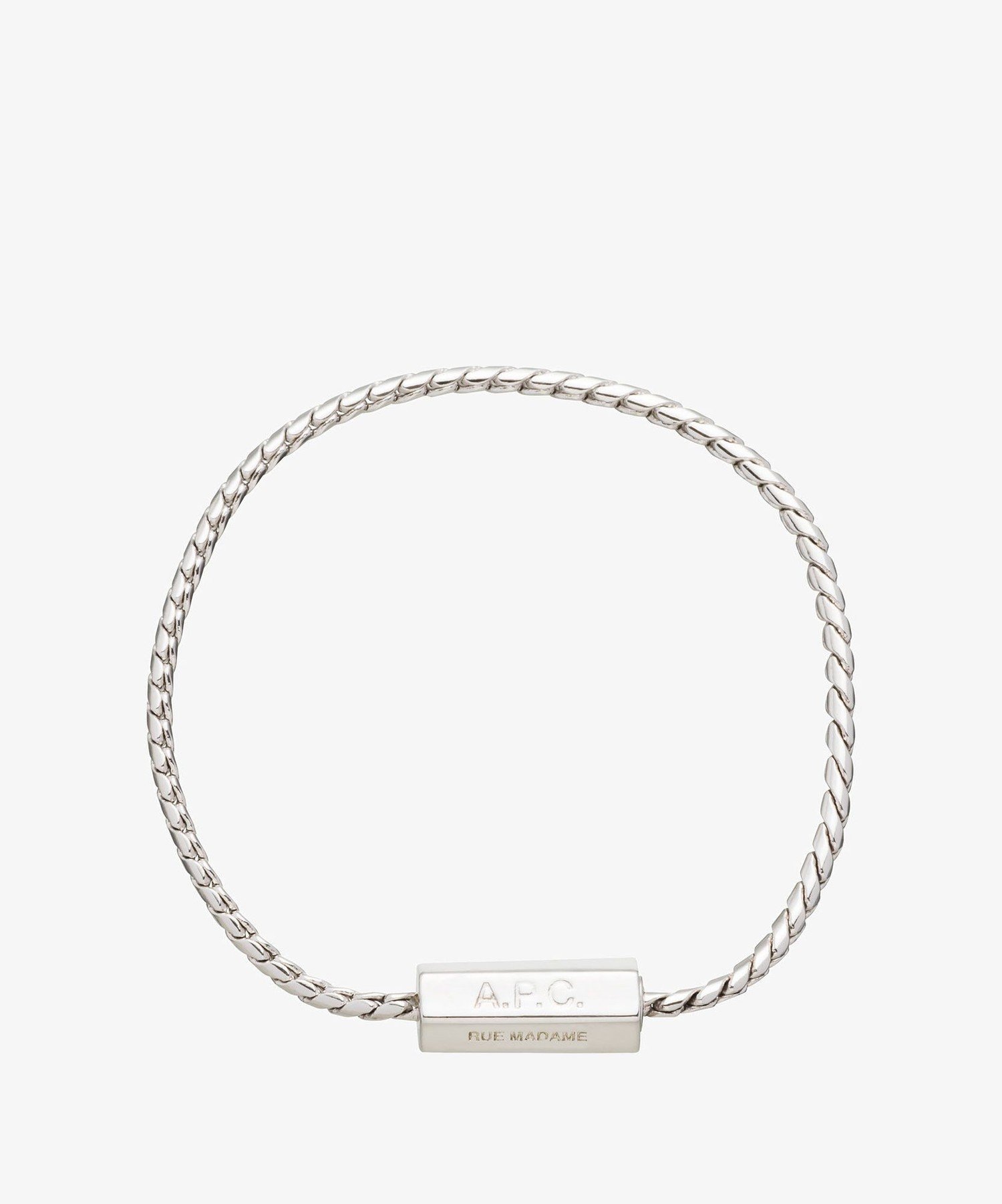 A.P.C. Angle ブレスレット アー・ぺー・セー アクセサリー・腕時計 ブレスレット・バングル シルバー【送料無料】