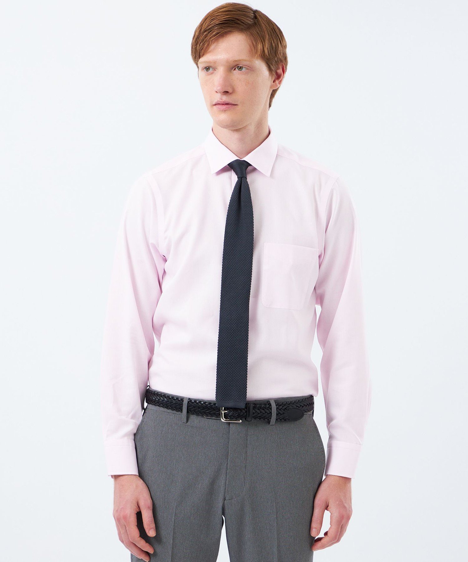 【SALE／25%OFF】MACKINTOSH PHILOSOPHY 【WEB&一部店舗限定】長袖セミワイドカラー 柄バリエーション マッキントッシュ フィロソフィー トップス シャツ・ブラウス ピンク ブルー グレー【送料無料】