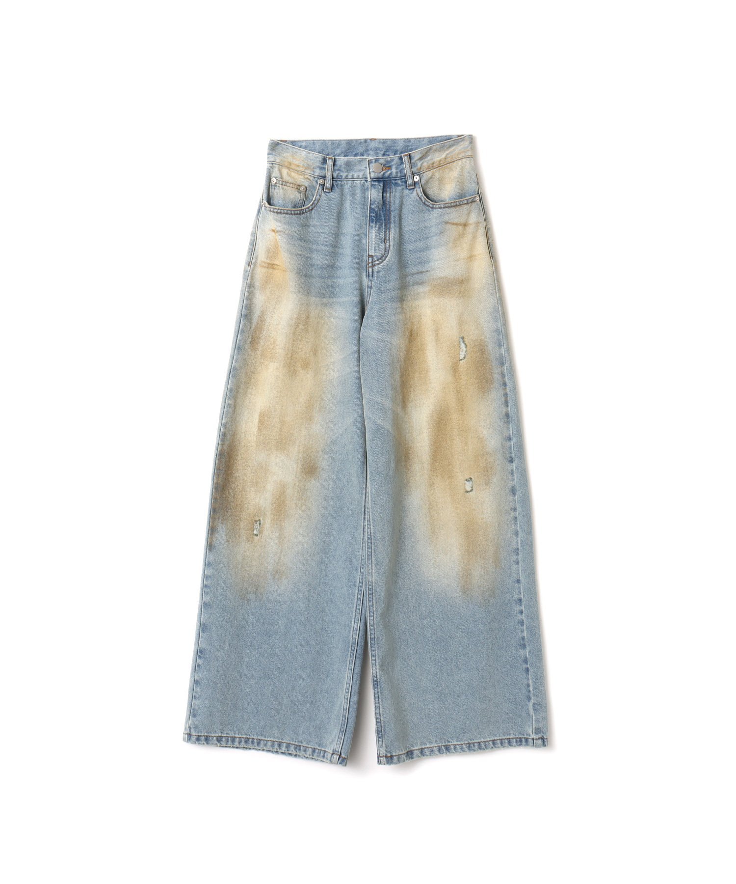 atmos pink atmos pink Vintage Finished Denim BLUE アトモス パンツ その他のパンツ ブルー