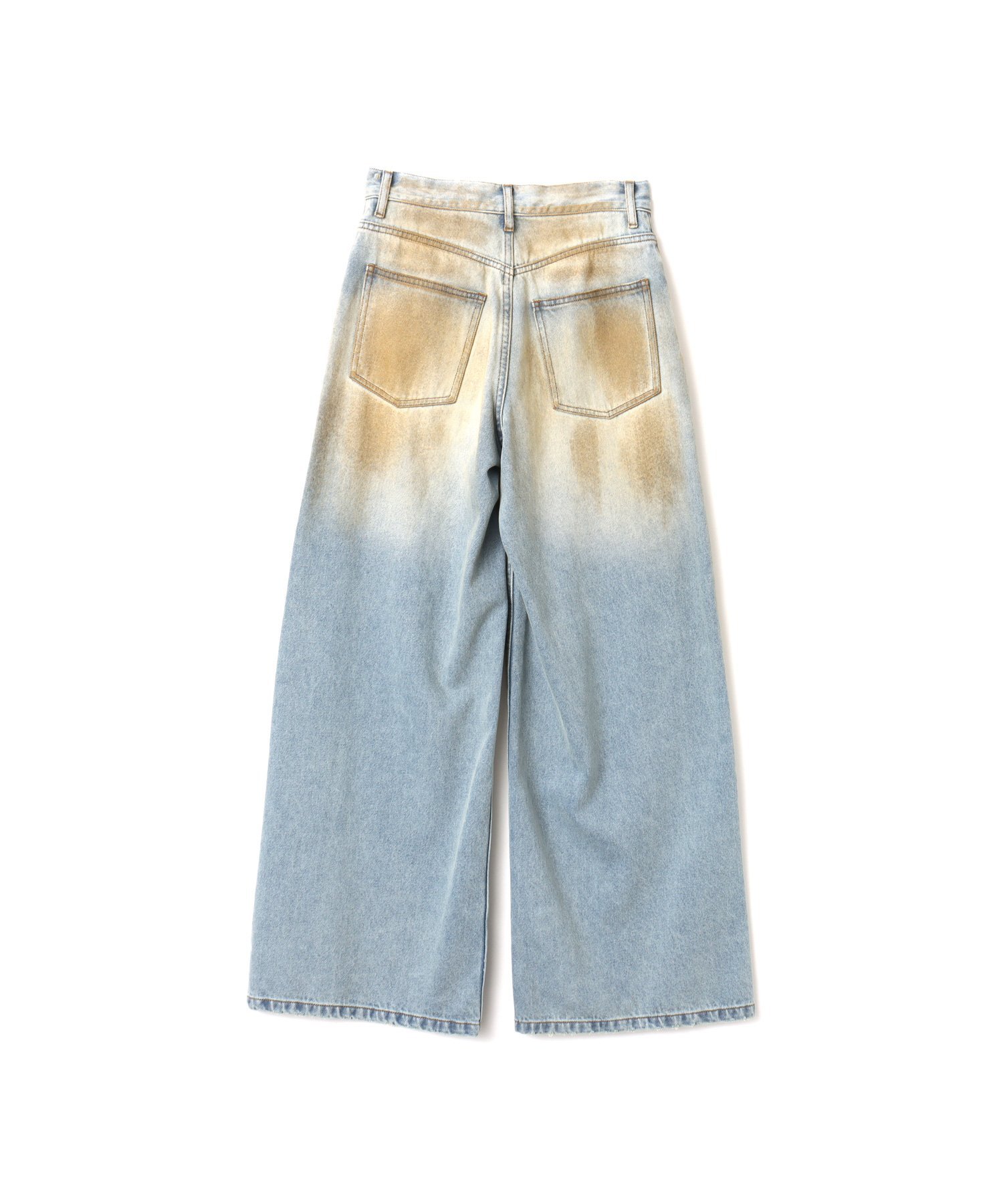 atmos pink atmos pink Vintage Finished Denim BLUE アトモス パンツ その他のパンツ ブルー