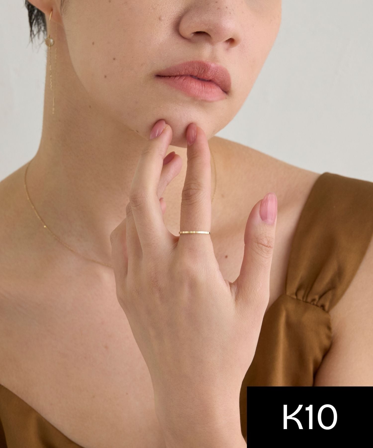 JUPITER 【K10】スリムリング/細リング/ゴールド＜7号~13号展開＞ ジュエルアディクト アクセサリー・腕時計 リング・指輪 ゴールド