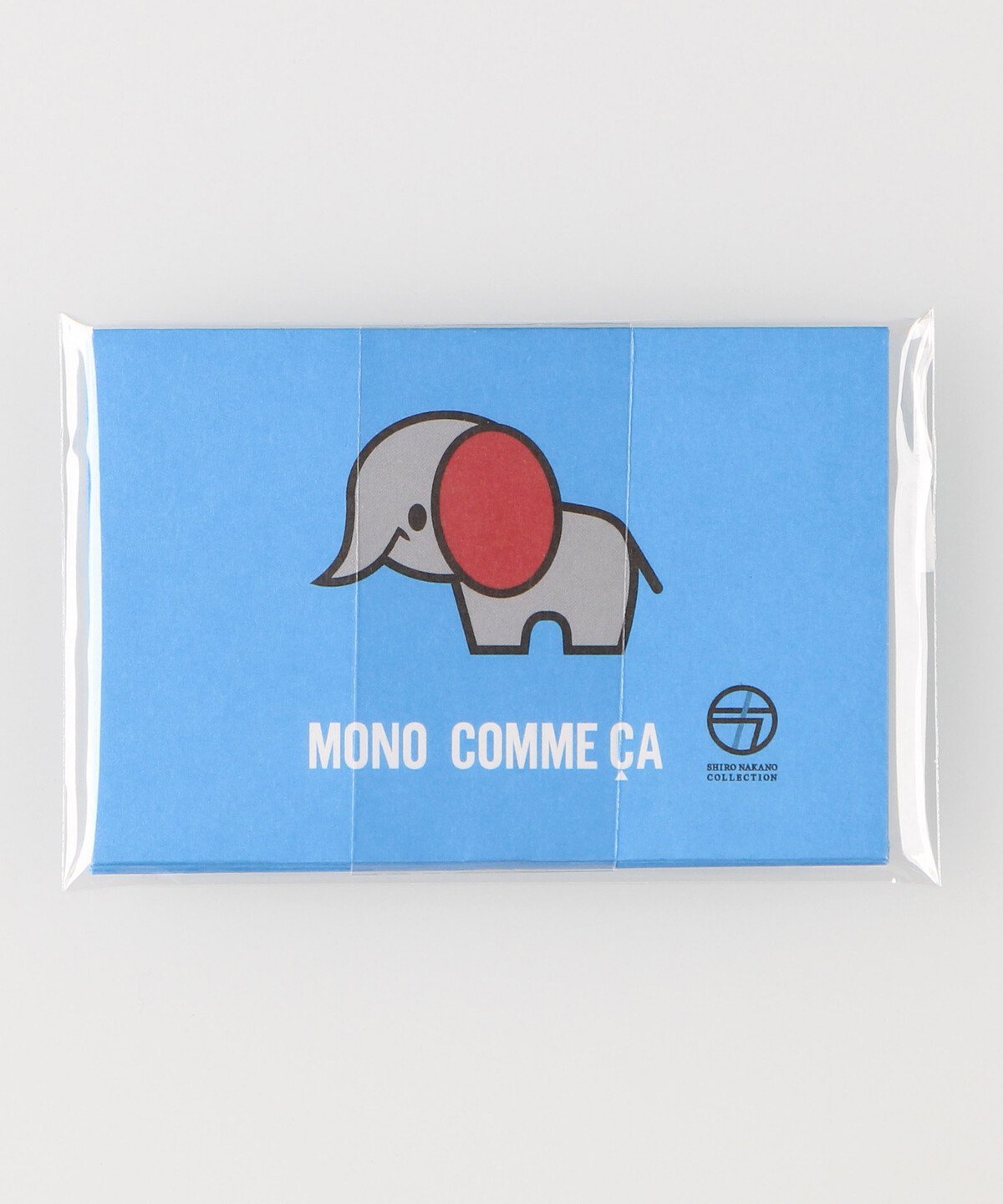 【SALE／10 OFF】MONO COMME CA ミニレターセット コムサイズム 文房具 その他の文房具 ブルー ホワイト レッド イエロー