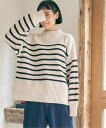 【SALE/50%OFF】LBC with Life マットモール畦ニットプルオーバー エルビーシー トップス ニット グレー レッド ブルー イエロー