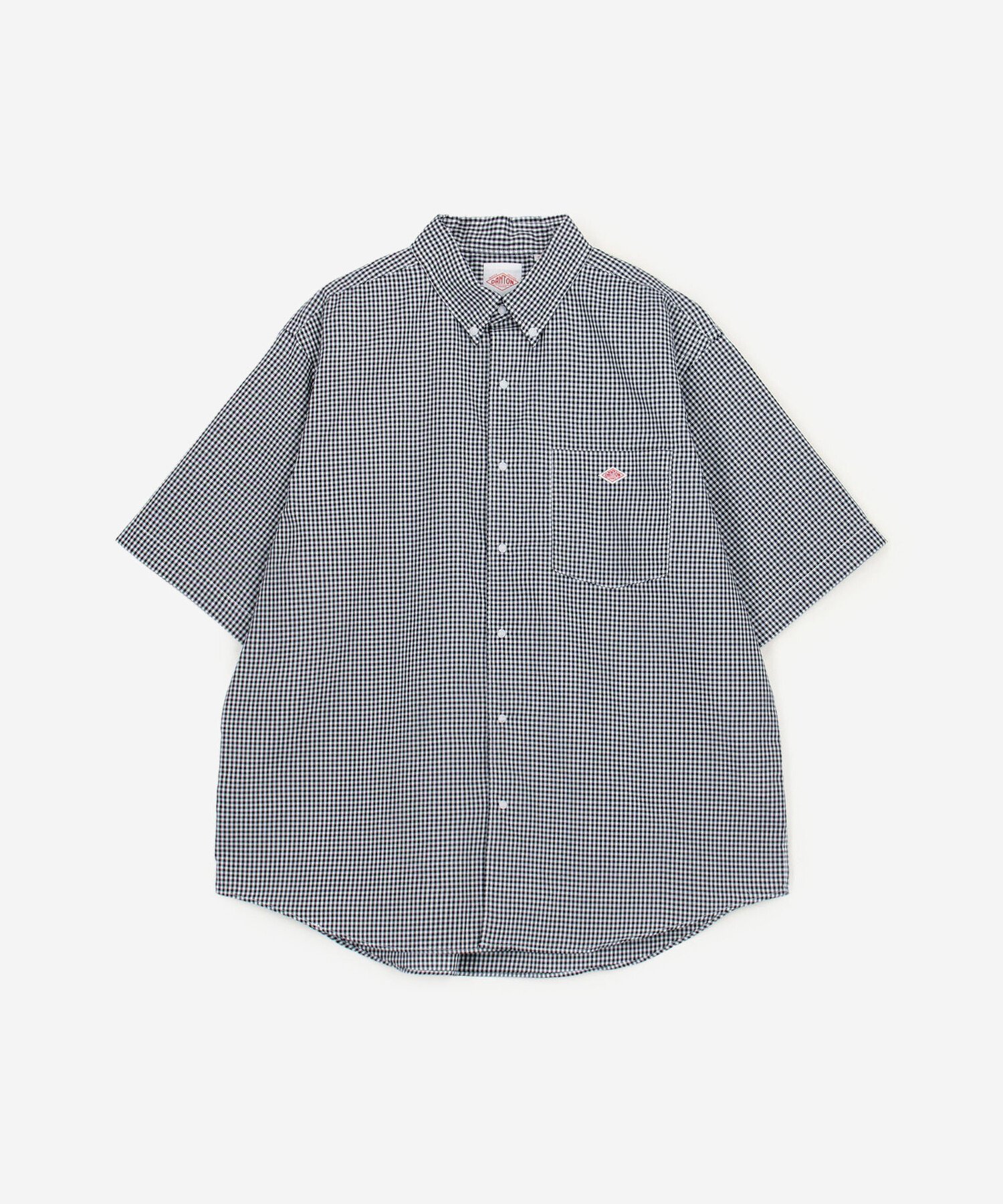 Bshop DANTON ｜ ポリオックスフォード ボタンダウン半袖シャツ MEN ビショップ トップス シャツ・ブラウス ブラック グリーン【送料無料】
