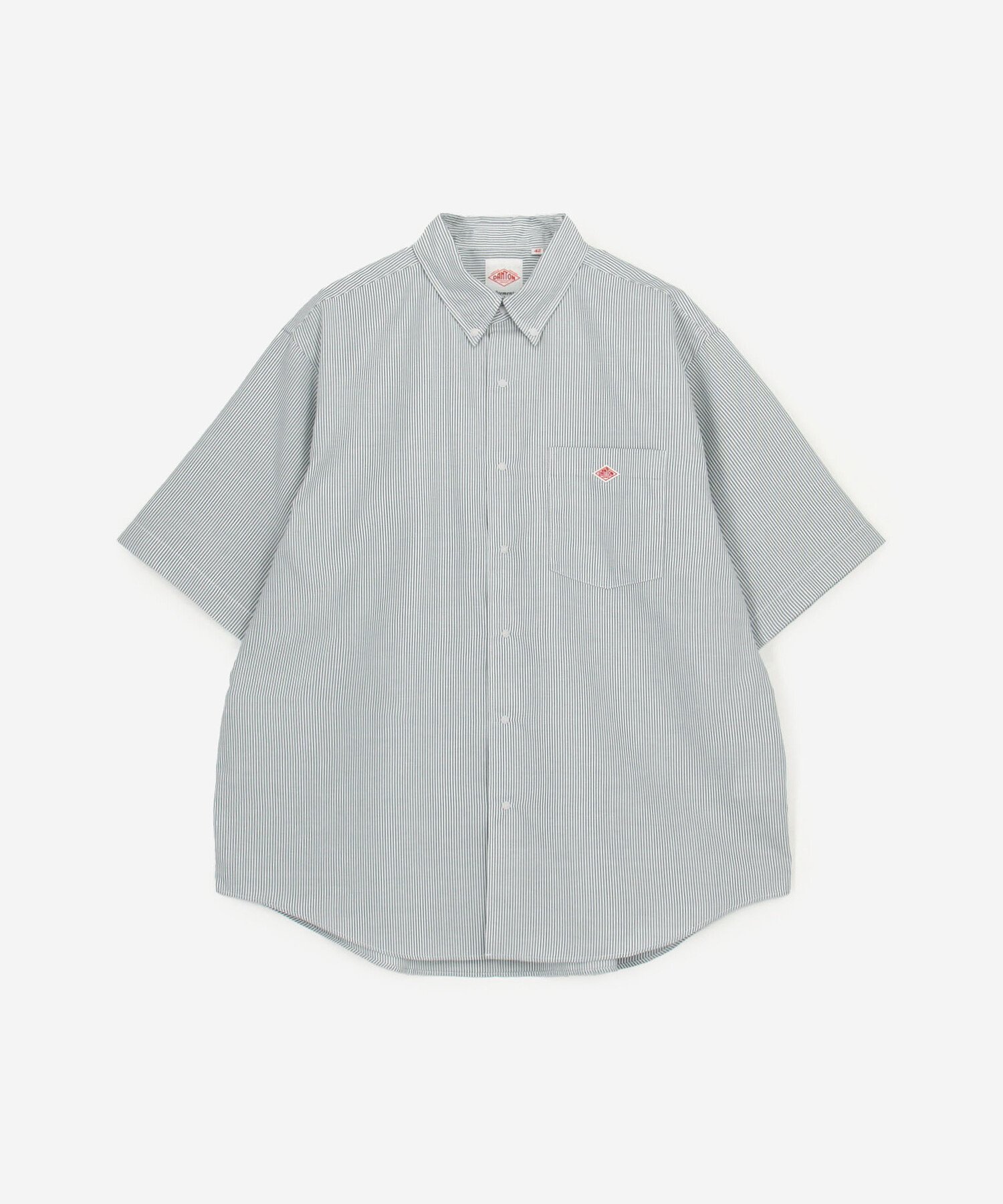Bshop DANTON ｜ ポリオックスフォード ボタンダウン半袖シャツ MEN ビショップ トップス シャツ・ブラウス ブラック グリーン【送料無料】