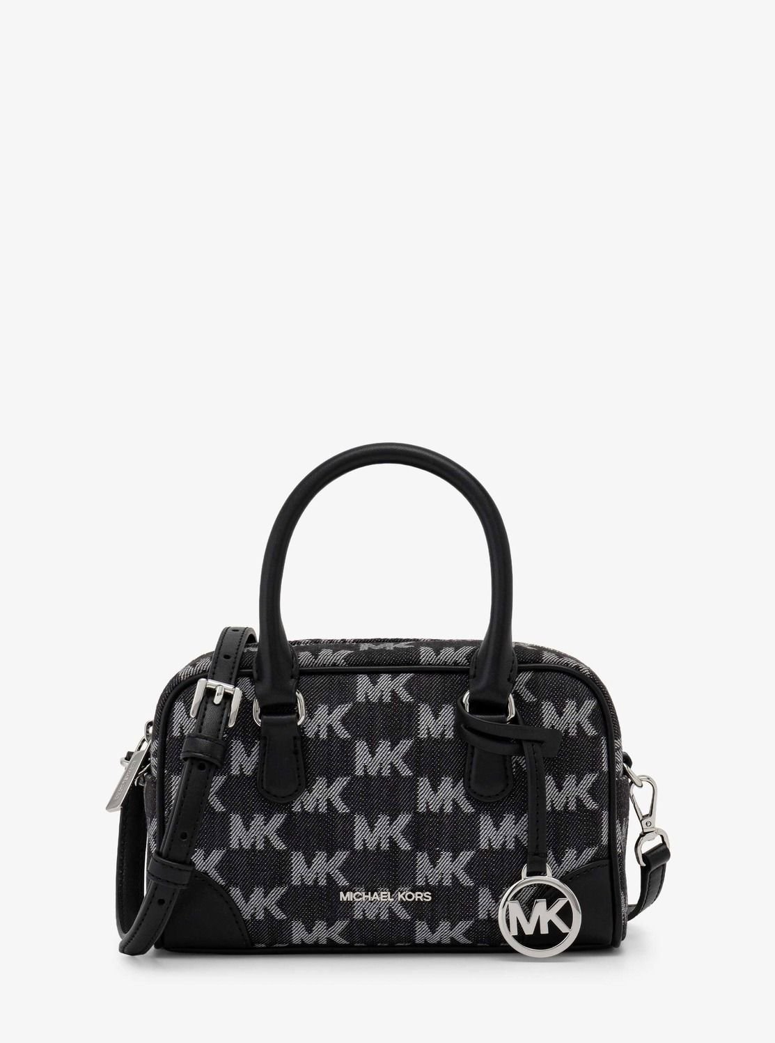 【SALE／75%OFF】MICHAEL KORS THOMPSON サッチェル クロスボディ エクストラスモール マイケルコース マイケル・コース バッグ ショルダーバッグ ブラック【送料無料】