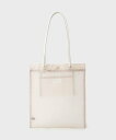 【SALE/50%OFF】OPAQUE.CLIP 【A4サイズ対応】チュールトートバッグ オペークドットクリップ バッグ トートバッグ ベージュ グリーン ブラ...