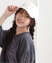 【SALE/50%OFF】PINK-latte リボンキャップ ピンク ラテ 帽子 キャップ ホワイト ブラック ブルー