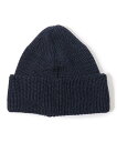 TOMORROWLAND GOODS KIJIMA TAKAYUKI WATCH CAP ニットキャップ トゥモローランド 帽子 ニット帽・ビーニー ネイビー ブラック オレンジ【送料無料】