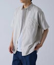 【SALE/50%OFF】j.n.r.d パナマプレーン半袖シャツ ジュンレッド トップス シャツ・ブラウス グレー ホワイト