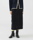 B:MING by BEAMS コール ストレート スカート(S~M) ビーミング ライフストア バイ ビームス スカート その他のスカート ブラック グリーン【送料無料】
