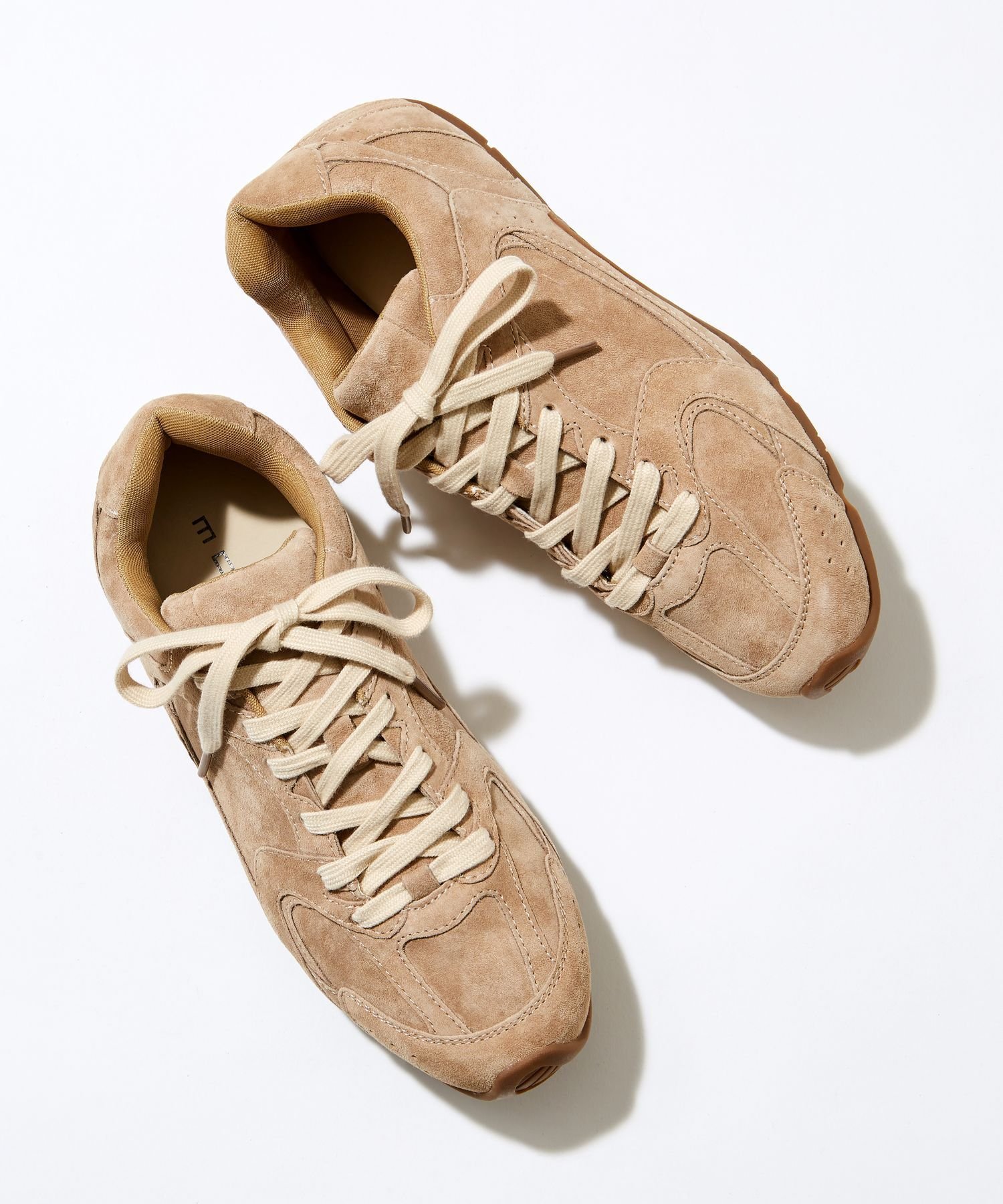 BARNYARDSTORM MOHI(モヒ) / スエードスニーカー バンヤードストーム シューズ・靴 スニーカー ベージュ ブラウン【送料無料】のサムネイル