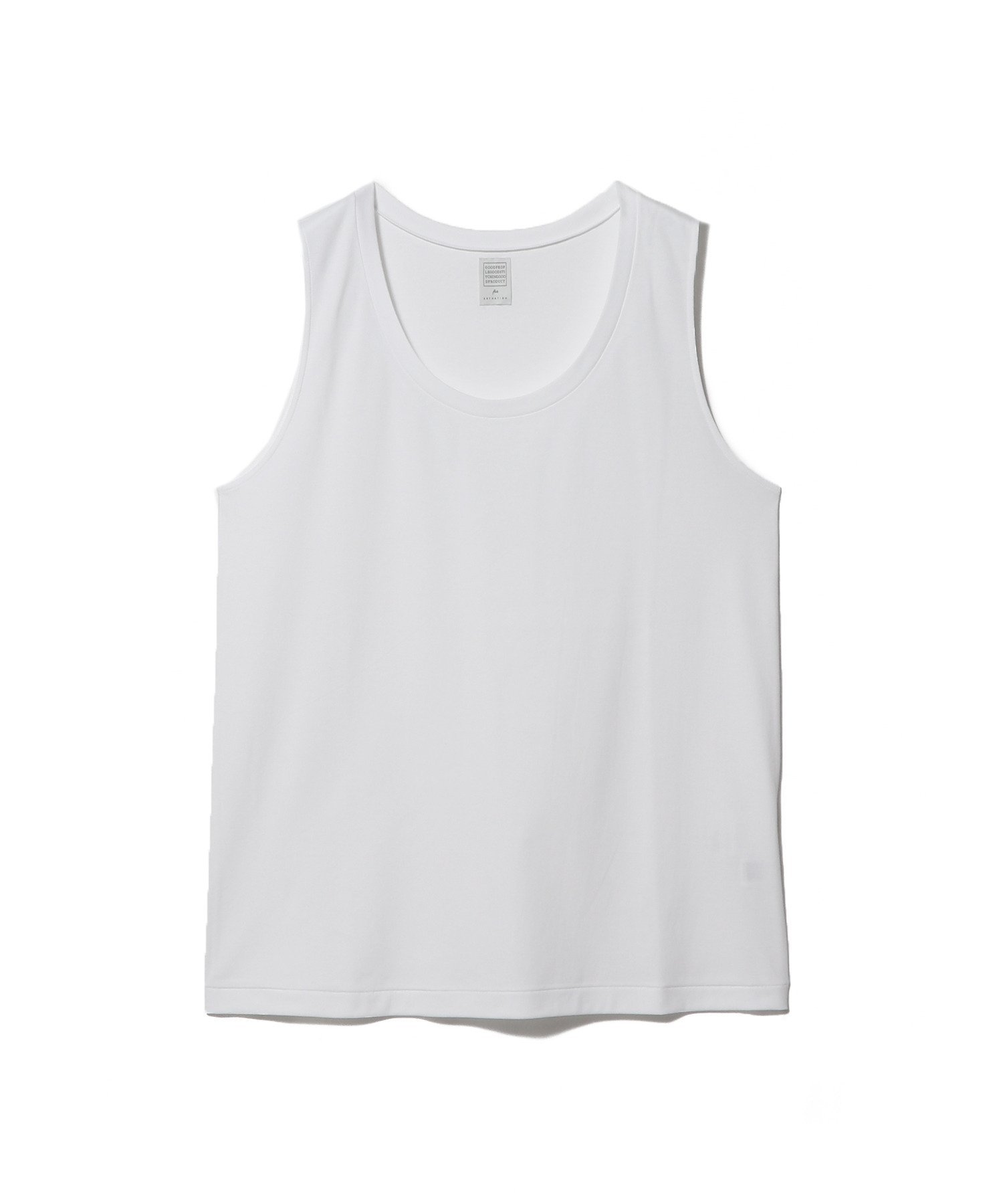 GOOD PEOPLE GOOD STITCHING GOOD PRODUCT for ESTNATION コットンスムース タンクトップ エストネーシ..