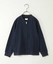 【SALE／20%OFF】ikka 【キッズ】COOLMAX麻混ブルゾン(120~160cm) イッカ ジャケット・アウター その他のジャケット・アウター ネイビー ブルー